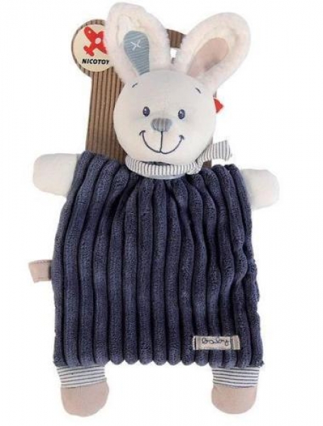 Nicotoy Hase Schmusetuch Kuscheltuch